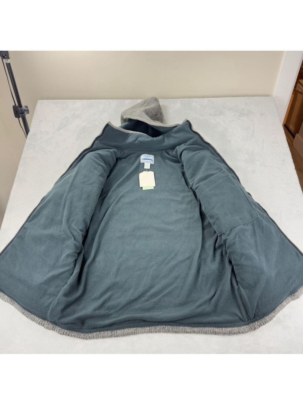 VTG Ark Imports Men's Size XXL 100% New Zealand Wool Cowichan Maple Leaf Jacket - Picture 3 of 8